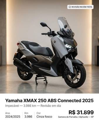 YAMAHA XMAX 250 CONNECTED ABS 